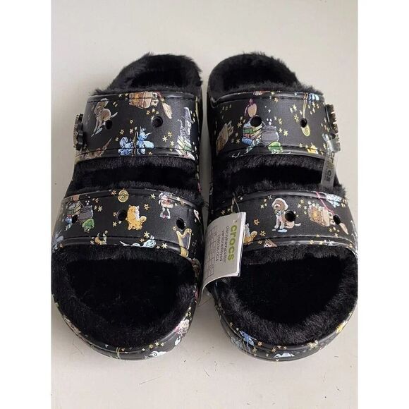 Vera Bradley Crocs Sandals Wizarding‎ World Harry Potter Fur Lined Slides Men 14 main image 14
